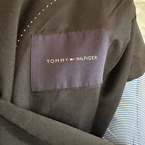Tommy Hilfiger Mens Black Sports Coat, Medium, Pre-owned - Picture 4 of 5